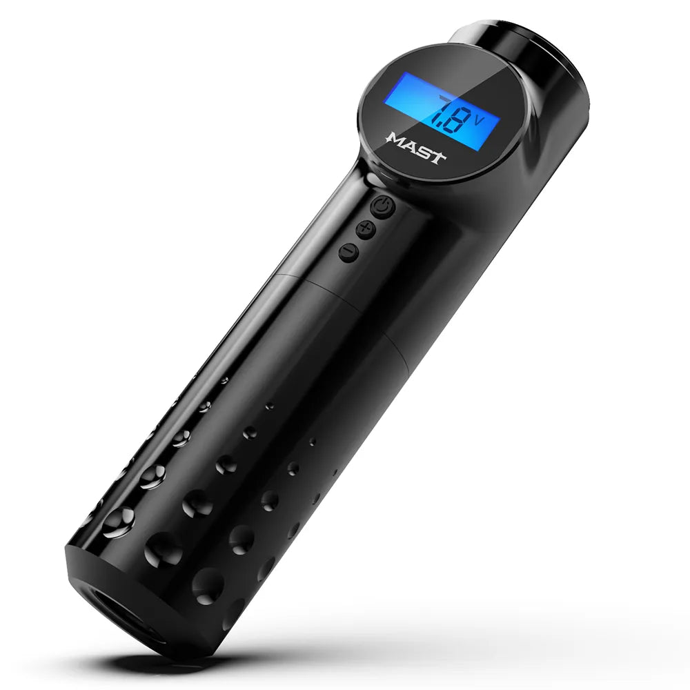 Mast Archer Max Wireless Tattoo Pen – Includes Charging Cable & 2 Protective Cases