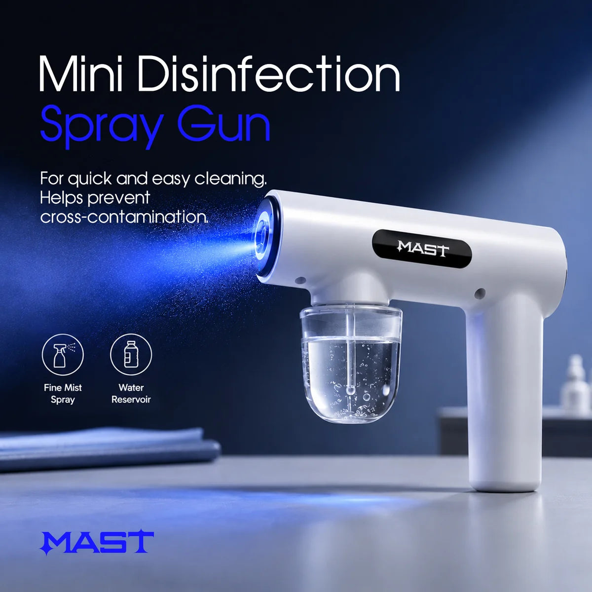 MAST Mini Disinfection Spray Gun – Professional Sanitizing & Cleaning Tool