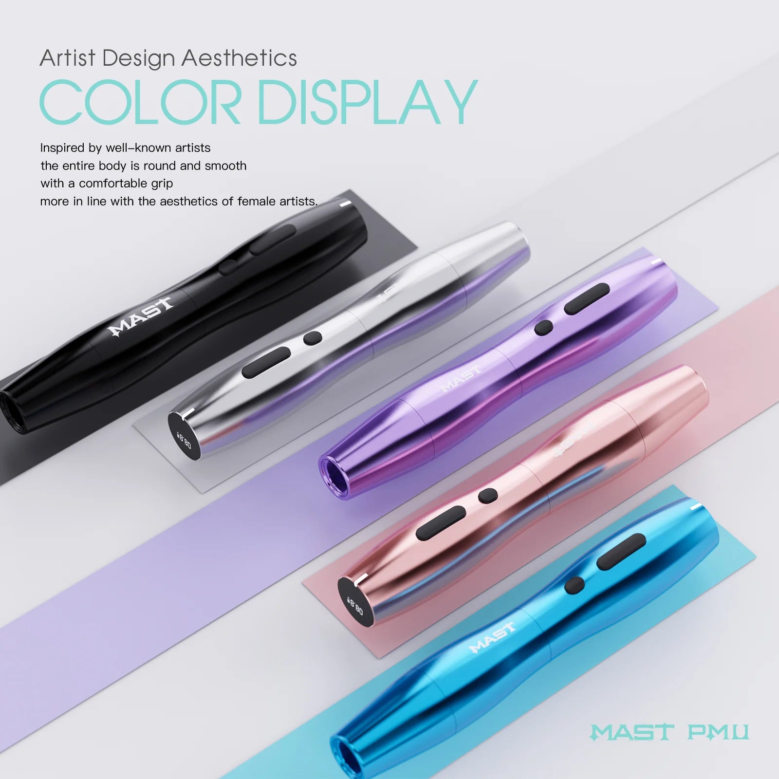 MAST P20 | WIRELESS ROTARY PMU PEN MACHINE WITH CORELESS MOTOR AND 2 BATTERIES