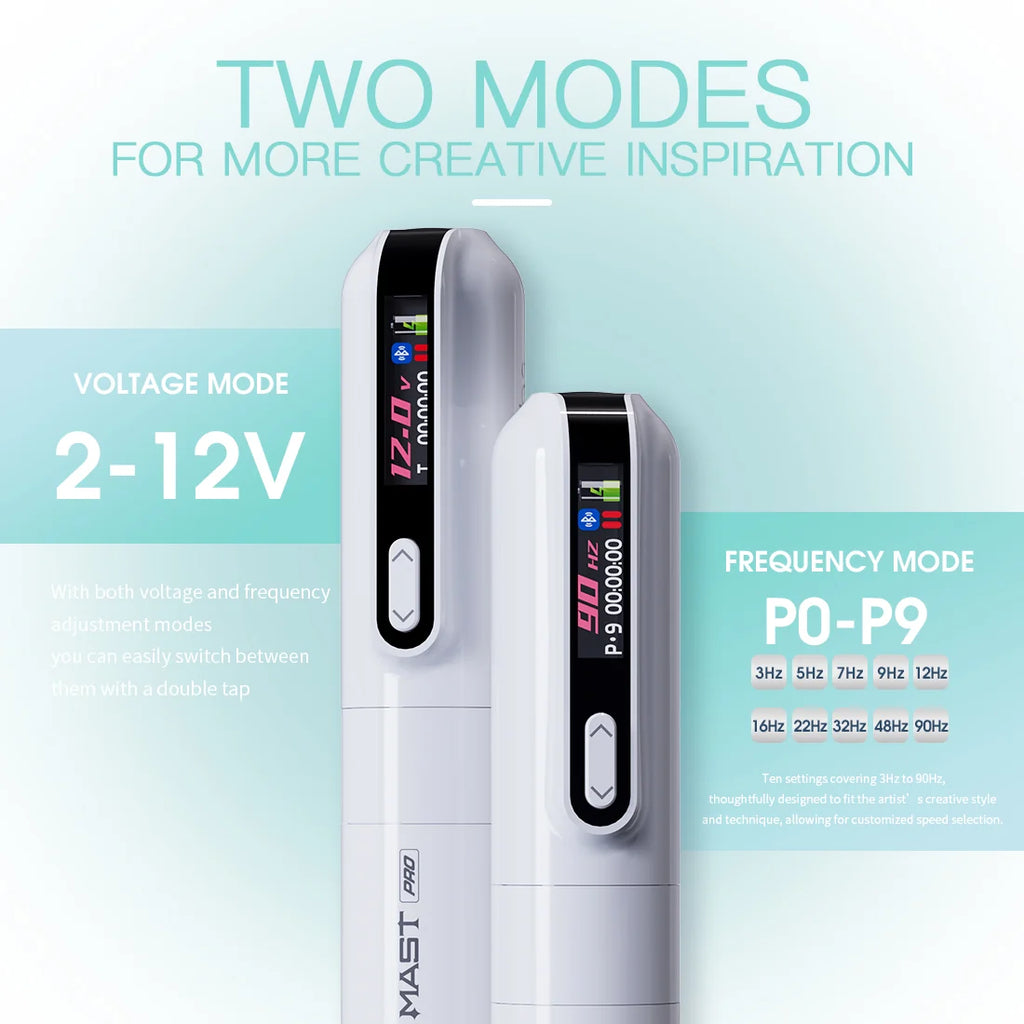 MAST Y22 PRO | WIRELESS PMU PEN MACHINE WITH BLUETOOTH