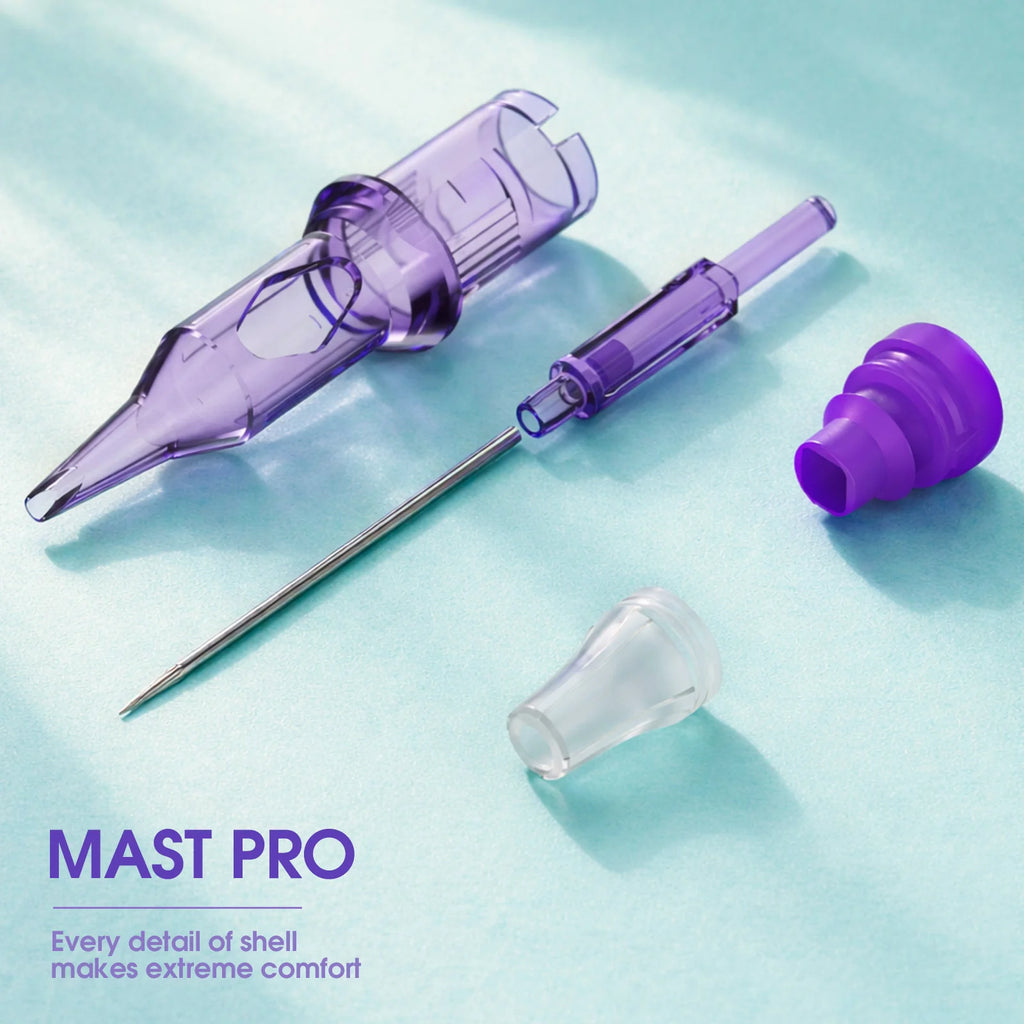 Mast Pro Tattoo Cartridge Needles 1005RL- 0.3MM Round Liner- Box of 20