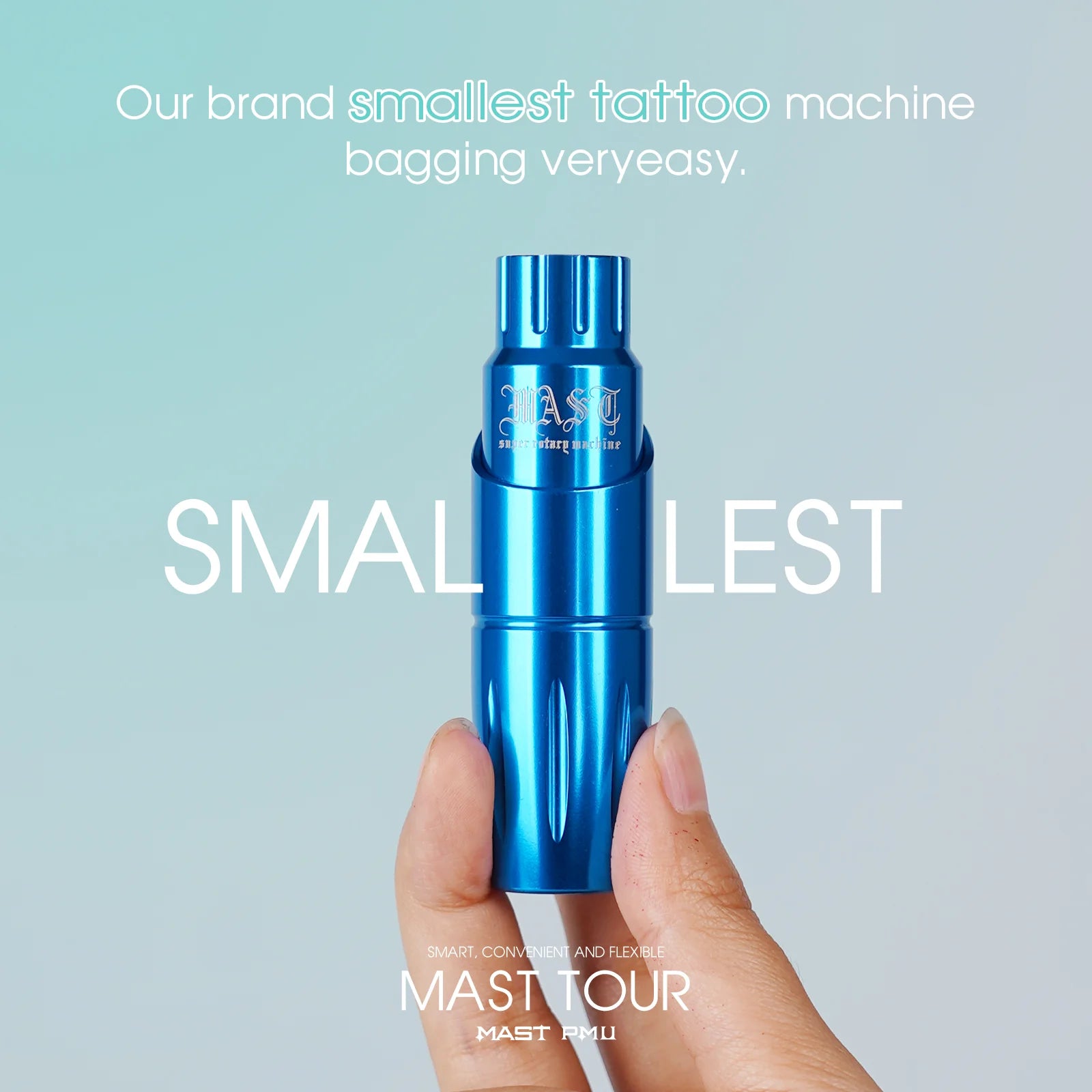 MAST TOUR | CORDLESS ROTARY TATTOO & PMU PEN MACHINE KIT WITH CARTRIDGES