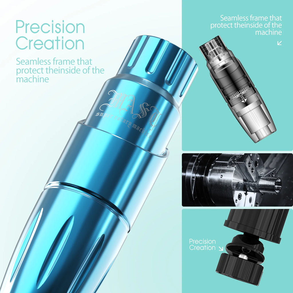MAST TOUR | CORDLESS ROTARY TATTOO & PMU PEN MACHINE KIT WITH CARTRIDGES
