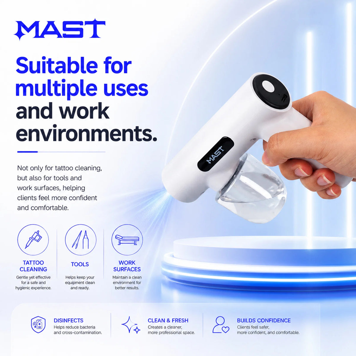 MAST Mini Disinfection Spray Gun – Professional Sanitizing & Cleaning Tool