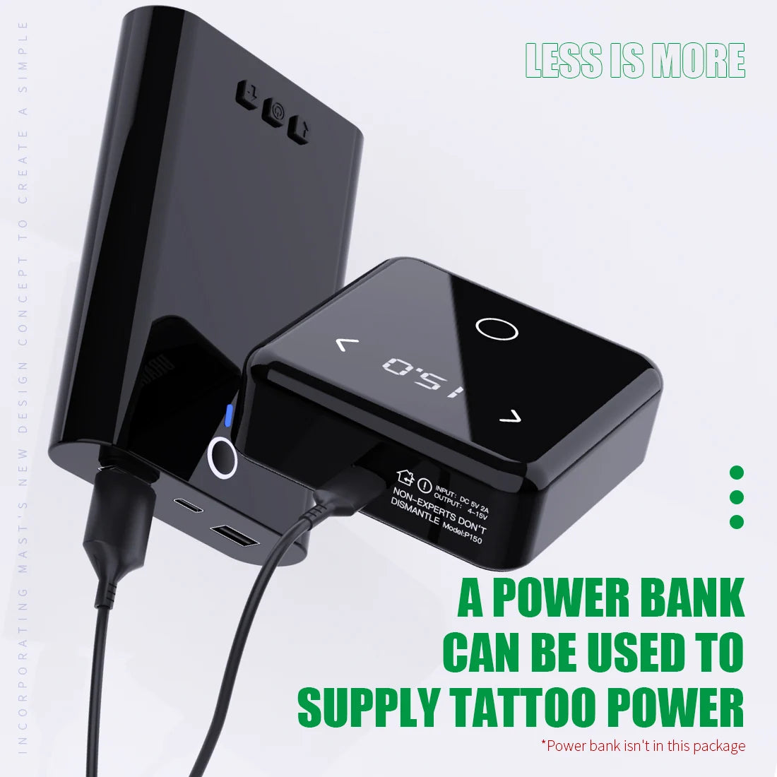 Mast Dragonhawk Tattoo Power Supply Dual Mode Start-Up for Tattoo Machines