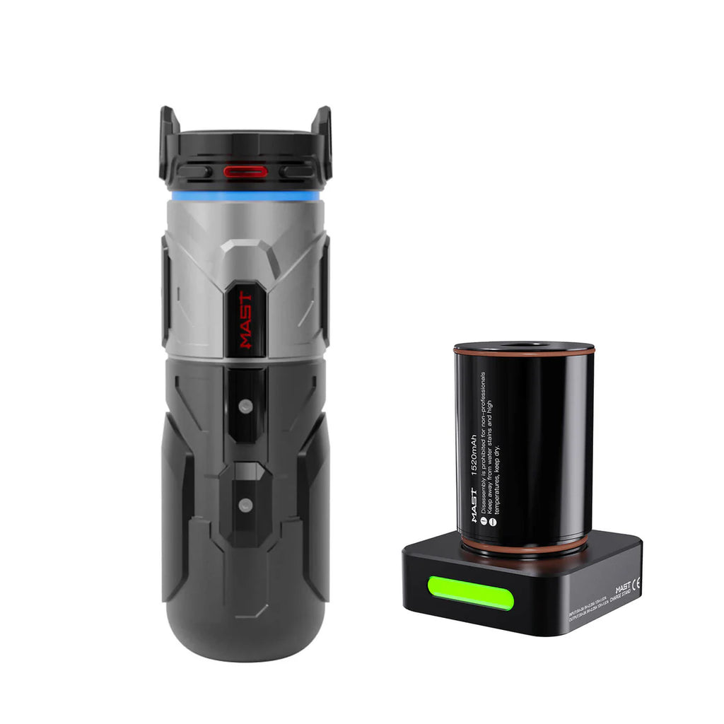 Dragonhawk Mast Racer Pro Armor Edition Wireless Tattoo Pen Machine – Purple | 4.2mm Stroke | 2 Batteries