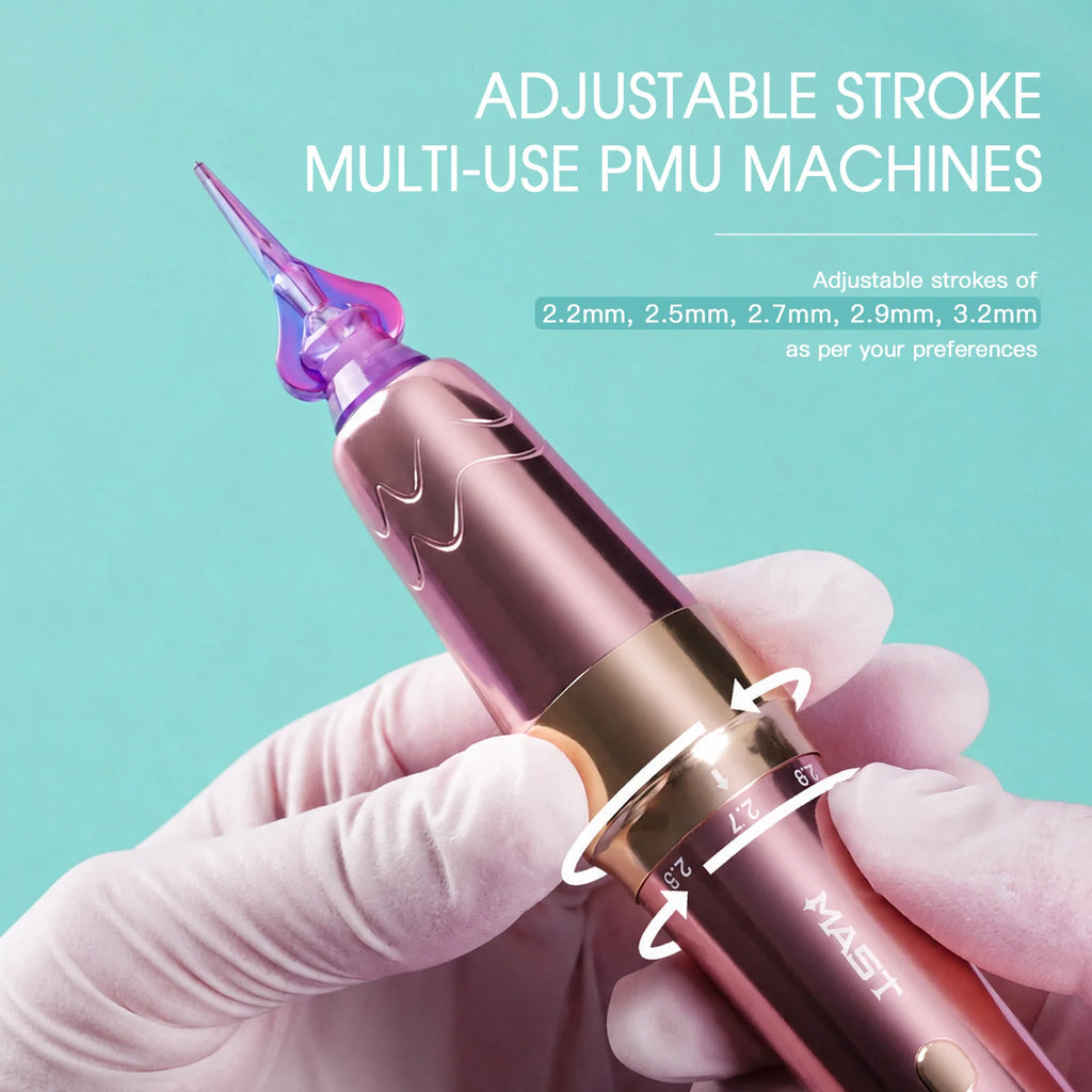 MAST P60 | WIRELESS PMU PEN MACHINE WITH 2.2MM–3.2MM ADJUSTABLE STROKES